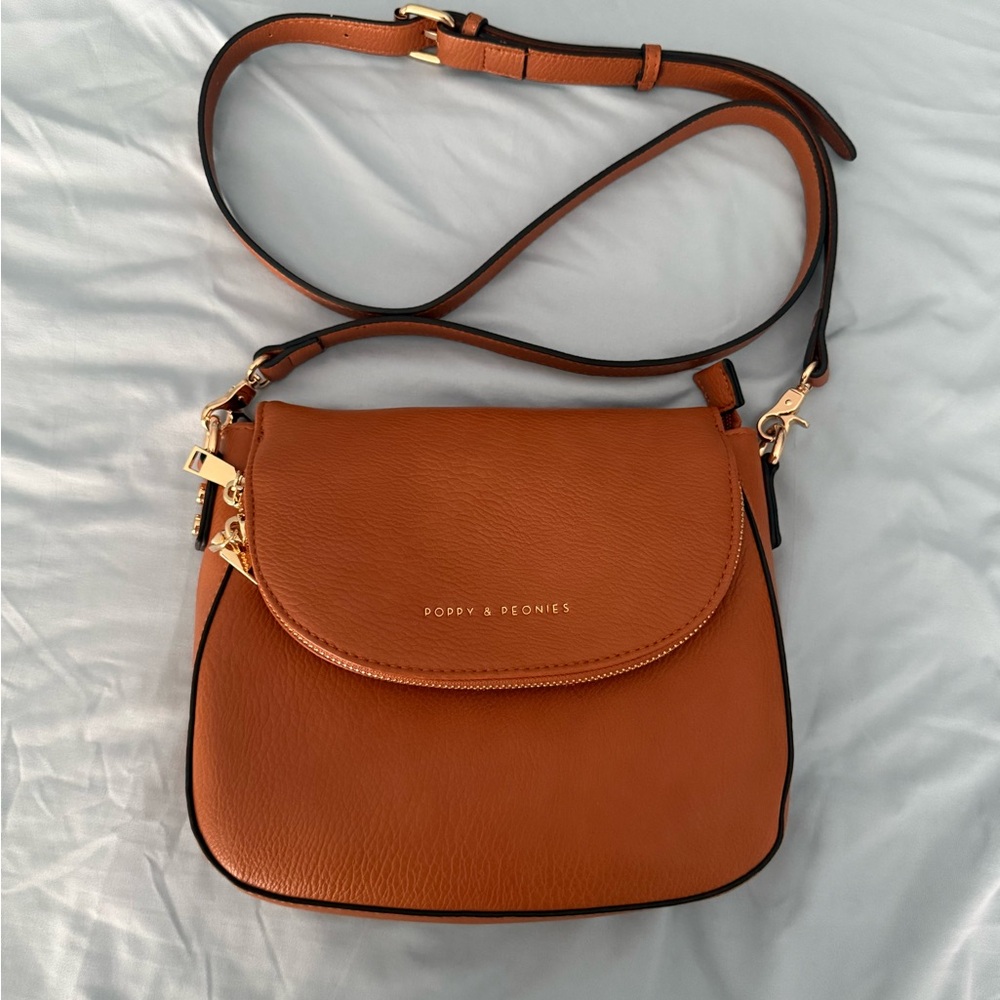 Poppy & Peonies Mini Downtown Cognac